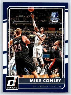 2015-16 Donruss Mike Conley Memphis Grizzlies #133 - Image 1 of 2