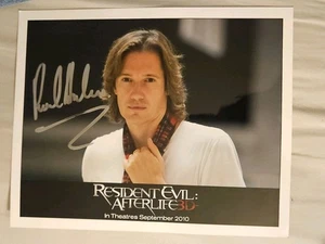Paul W.S. Anderson Hand Signed 8x10 Photo Resident Evil Afterlife SDCC - Picture 1 of 4