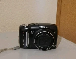 Canon PowerShot SX120IS 10MP Digital Camera 10X Optical Zoom Tested Read Descrip - Picture 1 of 10