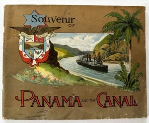 Panama Canal 1923 local Maduro's store scarce view book great photos people - Imagen 1 de 24