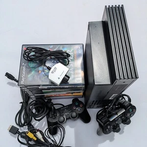 Sony PlayStation 2 SCPH-30001 Bundle: 11 Games; Controllers; Eye Toy Cam. TESTED - Picture 1 of 14