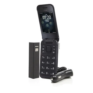 Tracfone NOKIA 2760 Flip + 1 año de servicio con 1200 MIN/1200 texto/1200 MB - Imagen 1 de 13