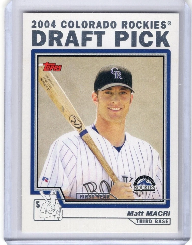 MATT MACRI 2004 Topps Traded DRAFT PICK #T90 - ROCKIES - Image 1 of 1