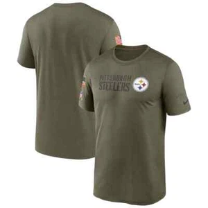 Camiseta PITTSBURGH STEELERS NIKE Olive 2022 Salute to Service Legend HOMBRE XL - Imagen 1 de 4