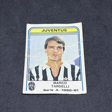 1980 PANINI FOOTBALLERS 81 MARCO TARDELLI JUVENTUS N° 199 New