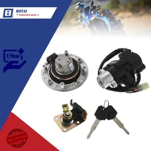 Ignition Switch Gas Cap Cover Seat Lock Key Set For Suzuki GSXR600 97-00 - Picture 1 of 10