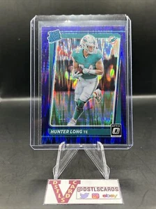 2021 Donruss Optic - HUNTER LONG RATED ROOKIE PURPLE SHOCK PRIZM #281 - Foto 1 di 3