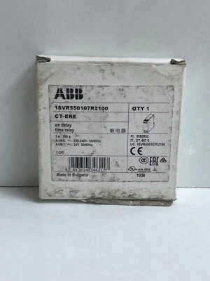 ABB CT-ERE 3s-300s 1SVR550107R2100 Time relay - Image 1 of 4