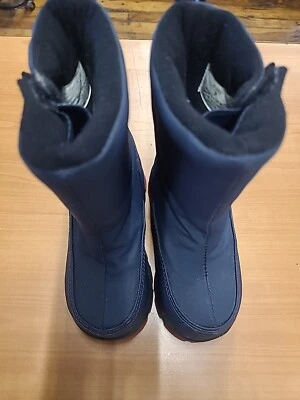 Land's End ребенка ясельного возраста ботинки изолированный размер 7 синий - Изображение 1 из 4