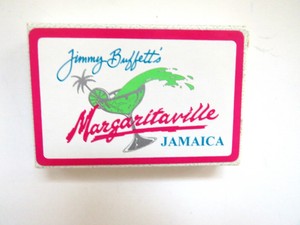 Jimmy Buffett's MARGARITAVILLE Jamaica Playing Cards - Bridge Size Vintage