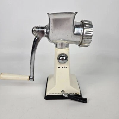 Vintage Rival Grind-O-Matic Countertop Meat Grinder Model 303 - Image 1 of 4