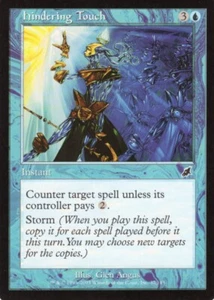 4X HINDERING TOUCH BLUE SCOURGE MTG MAGIC NM X4 (yourdeckbuilder) - Picture 1 of 1