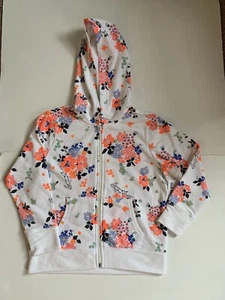 Old Navy Girl Hoodies Zipper Sweatshirt Floral Print Size M - XXL NWT - Picture 1 of 5