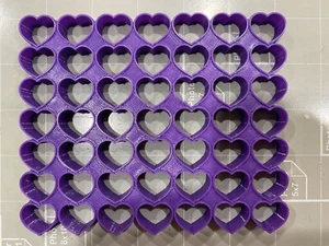 49x0,5" Mini Größe Herzform Multicutter - Bild 1 von 2