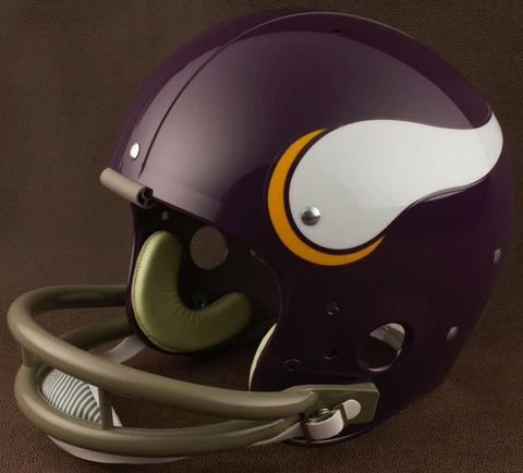 MINNESOTA VIKINGS 1961-1979 NFL Authentic THROWBACK Football Helmet Cover