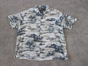 Route 66 Men's Hawaiian Shirt Size XL Short Sleeve Button Up Multicolor, VGC - Picture 1 of 7