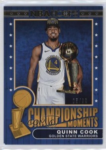 2018 Panini NBA Hoops Road to the Finals Championship Moments /99 Quinn Cook #92