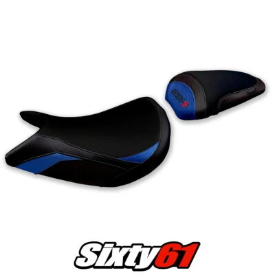 Suzuki GSXS 1000F 2015-2017 2018 2019 2020 Seat Cover Tappezzeria Comfort Blue - Image 1 of 4