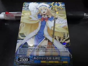 Carta nera bianca GBS/S63-067 R Priestess Goblin Slayer - Foto 1 di 3