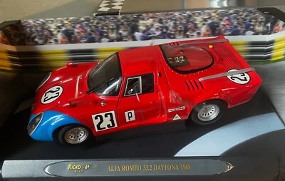 RICKO  1/18 ALFA 33.2 DAYTONA 1968  MINT IN BOX - Immagine 1 di 4