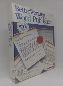 Commodore 64/128 - Better Working Word Publisher * New & Sealed VTG 1987 - Picture 1 of 3