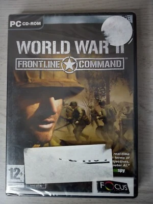 WORLD WAR II FRONTLINE COMMAND PC CD-ROM GAME - FACTORY SEALED RETRO GAMING RARE - Image 1 of 2