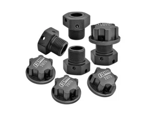 Portabicicletas de aluminio GPM Racing con tuercas negro para ARRMA GPMMAK010BK - Imagen 1 de 1