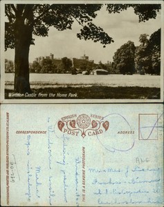 1950 Windsor Windsor Castle from the Home Park Postcard