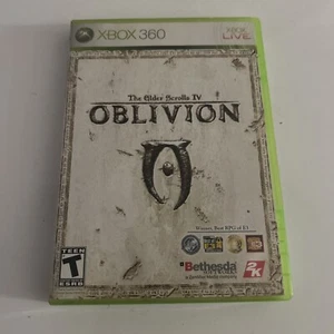 The Elder Scrolls IV Oblivion (Xbox 360, 2006) W/ Manual- No Map- Tested - Picture 1 of 4