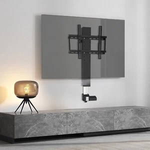 26"-57" TV Electric Motorised TV Lift 700mm w/Mount Bracket &Remote Control - Zdjęcie 1 z 16
