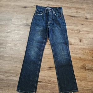 PS Aeropostale Boys Jeans Dark Wash Blue Denim Straight Size 8 - Picture 1 of 6