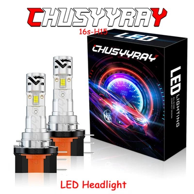 Светодиодные фары дальнего света для Mercedes-Benz CLA45 AMG 2014 2015 2016 2019 2X H15 - Изображение 1 из 4