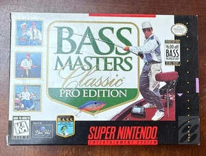 Bass Masters Classic Pro Edition Super Nintendo SNES - Top Zustand! - Bild 1 von 11