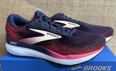 NIB Brooks 120407-422 Women's Ghost 16 Peacoat/Raspberry/Apricot Athletic Shoe - Image 1 of 4