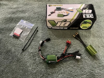 Venom V18 Pro Brushless ESC V20L 5200 KV Motor Combo 1/18 1/16 Scale - Image 1 of 4