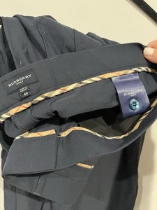 Burberry Golf Pants Mens sz 40 Navy Athletic Pants - Picture 1 of 7