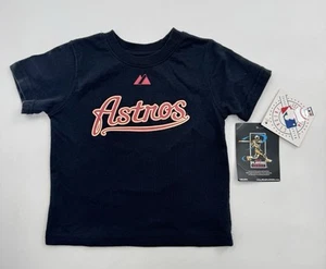 Houston Astros 18-24M T Shirt VTG NEW Lance Berkman #17 Baseball MLB Majestic - Picture 1 of 6