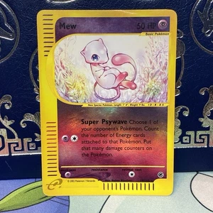 Mew 019/165 Reverse Holo Expedition Englisch Pokemon Karte E-Reader Vintage MP+ - Bild 1 von 22