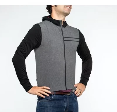 ashmei Classic Ultimate Hooded Wind Jersey  Jacket Cycling Merino Fine Wool - Image 1 of 4