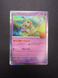Mimikyu 097/193 Trick or Trade 2023 Holo - Pokemon TCG - NM - Picture 1 of 10