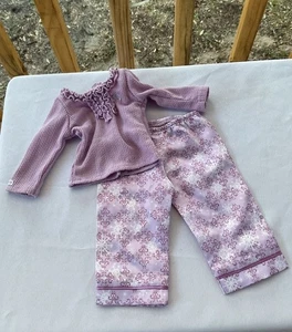 Top y pantalón pijama copo de nieve púrpura American Girl Doll - Imagen 1 de 7