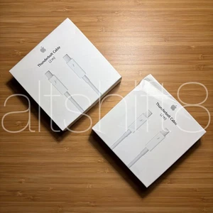 APPLE THUNDERBOLT 2 CABLE 2M 2 M WHITE MD861ZM/A MD861 A1410 CAVO ORIGINALE - Photo 1/4