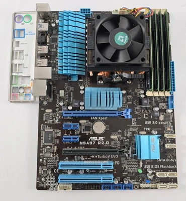 AMD FX 8120 + ASUS M5A97 R2.0 + 16GB DDR3 + CPU Kühler - Bild 1 von 2