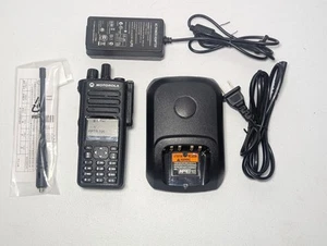 Motorola XPR7550e UHF 403-512 MHz DMR Bluetooth AES WIFI TESTED GMRS - Zdjęcie 1 z 12