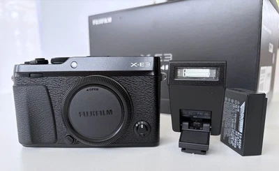 Fujifilm X-E3 24,3MP Spiegellose Systemkamera - Schwarz (Nur Gehäuse) - Bild 1 von 4
