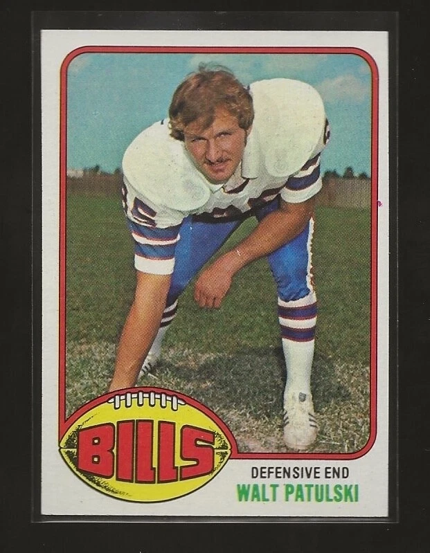 1976 TOPPS WALT PATULSKI #358 NRMT HIGH GRADE - Image 1 of 1