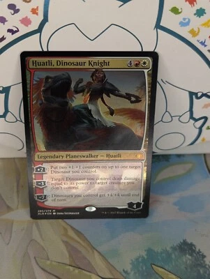 MTG Huatli, Dinosaur Knight Ixalan 285/279 Foil Mythic - Image 1 of 2