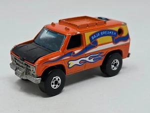 1982 MATTEL HOT WHEELS REAL RIDERS Orange BAJA BREAKER Van - Made in Malaysia - Picture 1 of 7