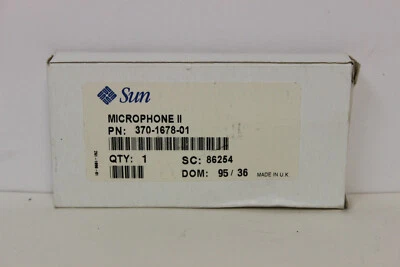 MICRÓFONO SUN 370-1678-01 II NUEVO CAJA ABIERTA CANTIDAD 4 Foto 1 de 3