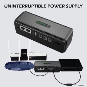 DC-USV-Batterie-Backup 10400 mAh 5 V 9 V 12 V 2 A 15 V 24 V 1 A 2 A Unterbr C9J9 - Picture 1 of 17